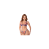 Ensemble lingerie bleu et rose brodé avec lignes épurées – Mapalé